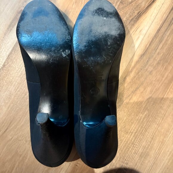 Vintage Life Stride Debby #2 Pois de soie Rhinestone Open-toe Heels Rhinestone - Picture 5 of 15